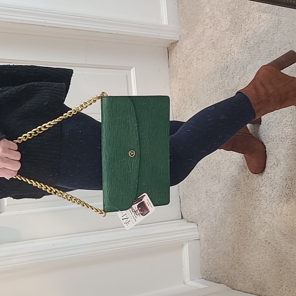 LOUIS VUITTON VINTAGE 1988 EPI LEATHER MONTAIGNE 27 SHOULDER/CLUTCH BAG - Picture 4 of 17